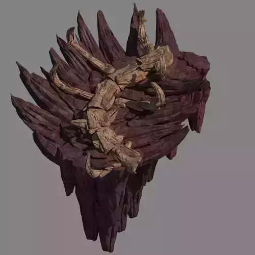 Meteor Dragon Purgatory-Dragon Bone Section III 3D model