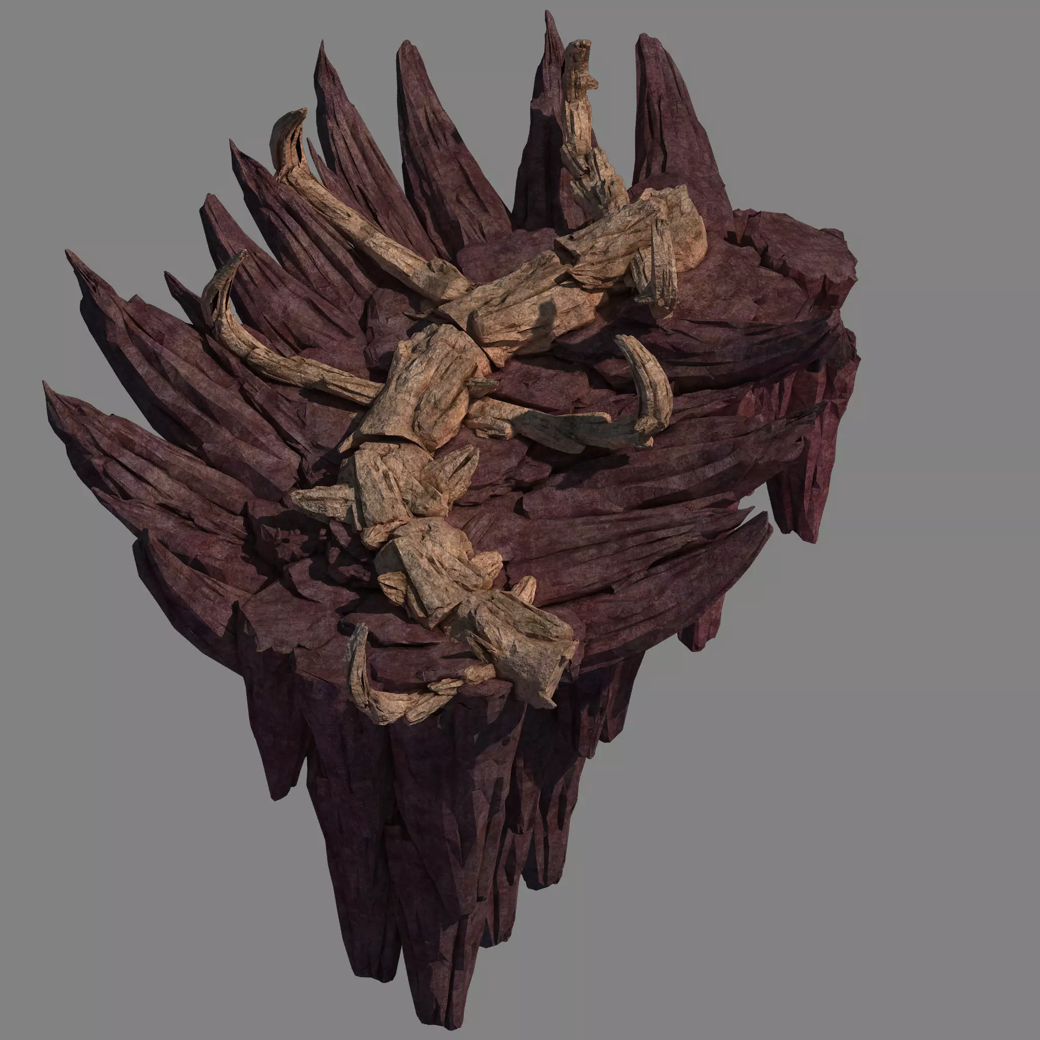 Meteor Dragon Purgatory-Dragon Bone Section III 3D model_0