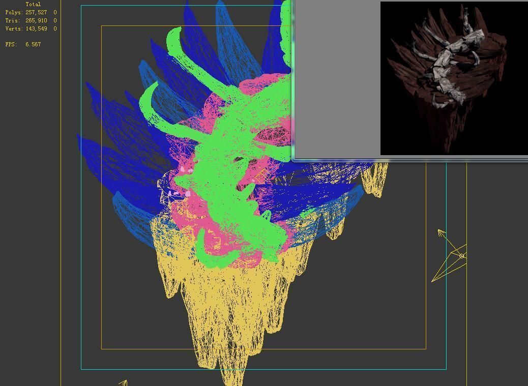 Meteor Dragon Purgatory-Dragon Bone Section III 3D model_3