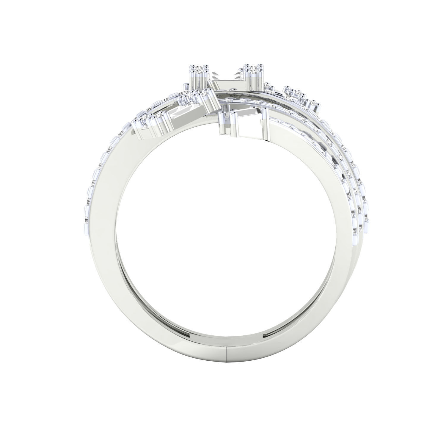 Women ring 3dm render 3D print model 3D print model_7