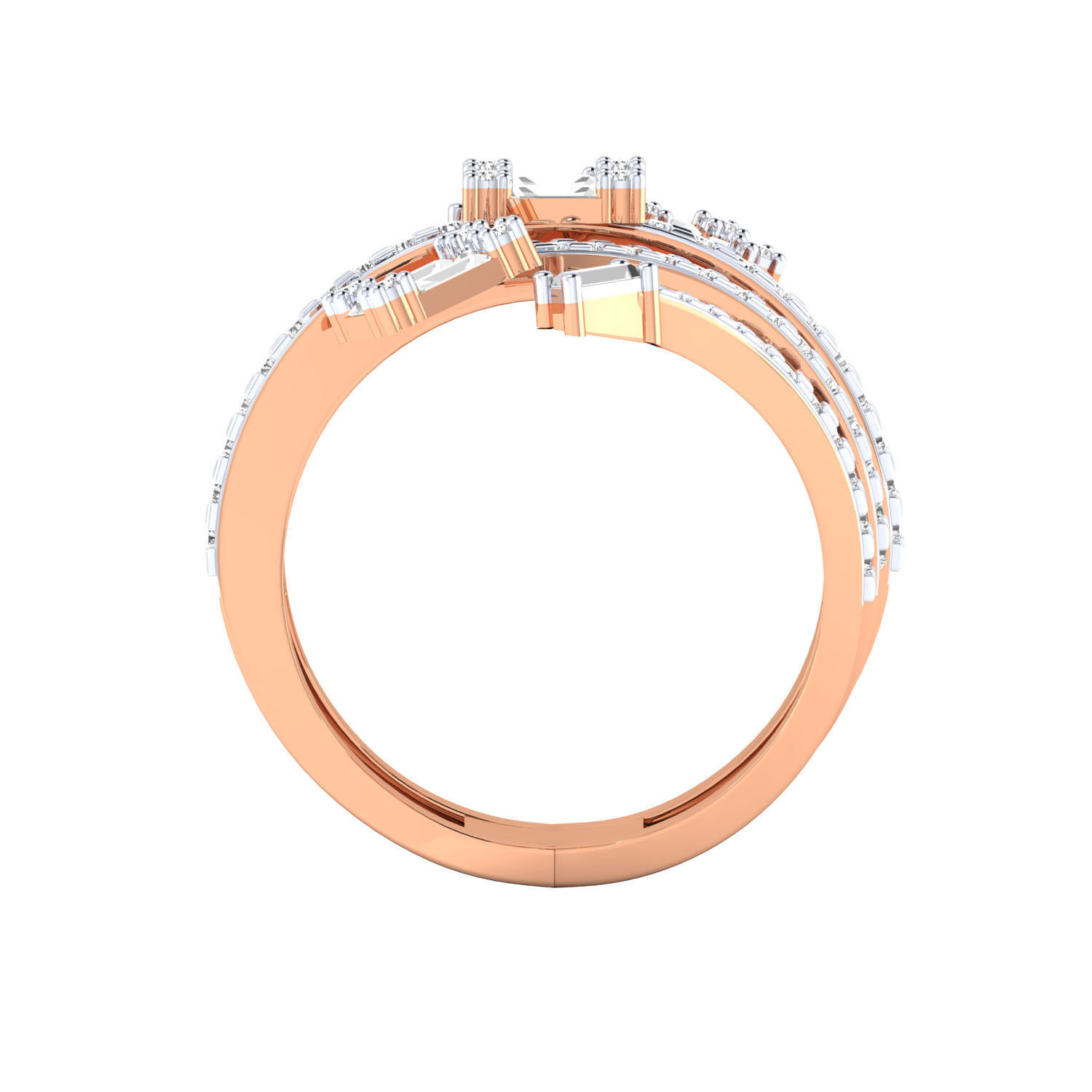 Women ring 3dm render 3D print model 3D print model_3