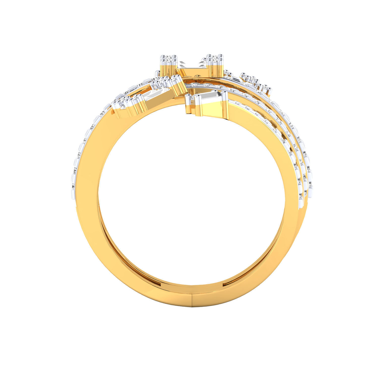 Women ring 3dm render 3D print model 3D print model_11