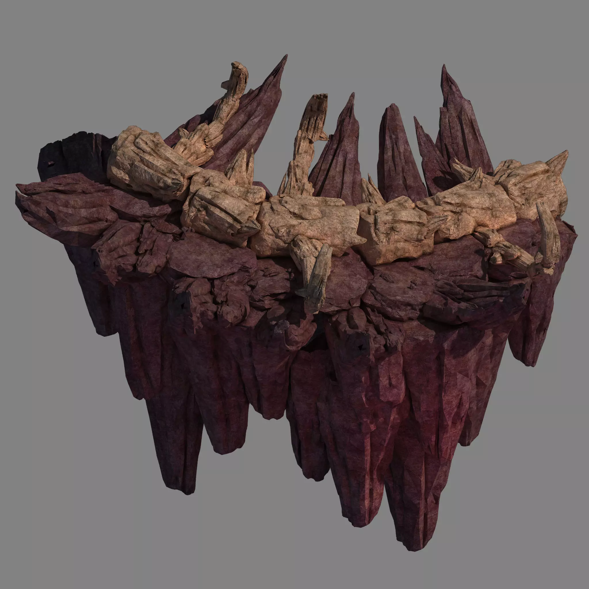 Meteor Dragon Purgatory-Fourth Dragon Bone 3D model_0