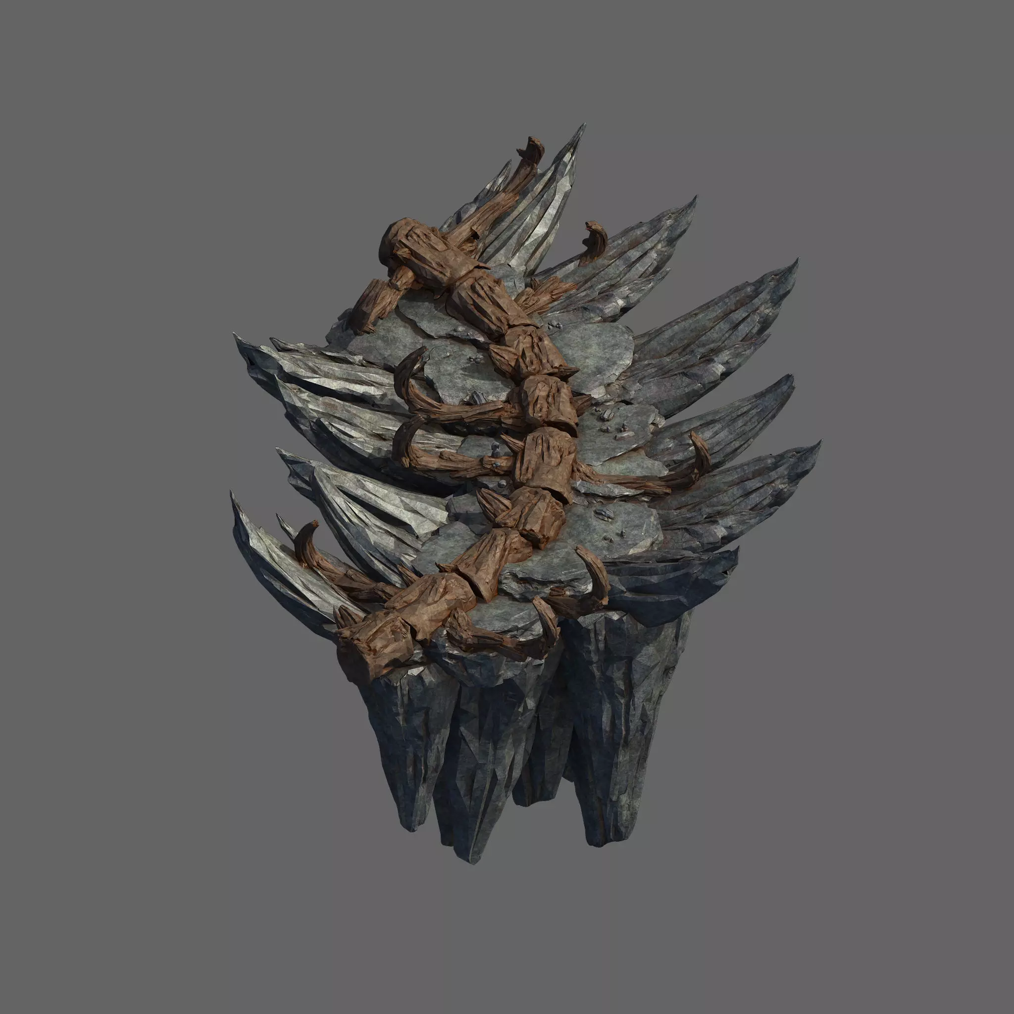 Meteorite Purgatory-Fourth Dragon Bone 02 3D model