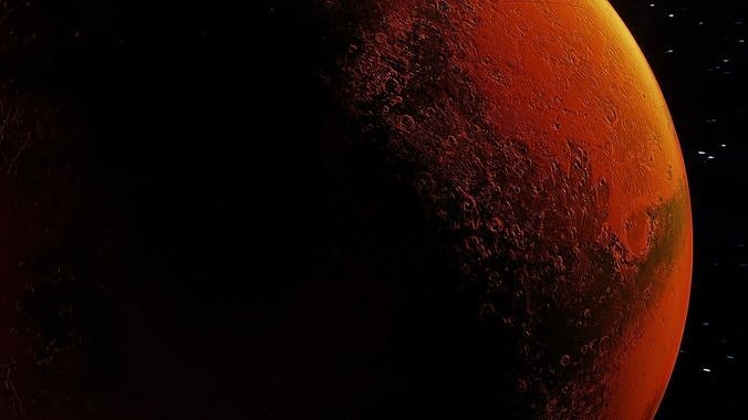 8k mars  3D model