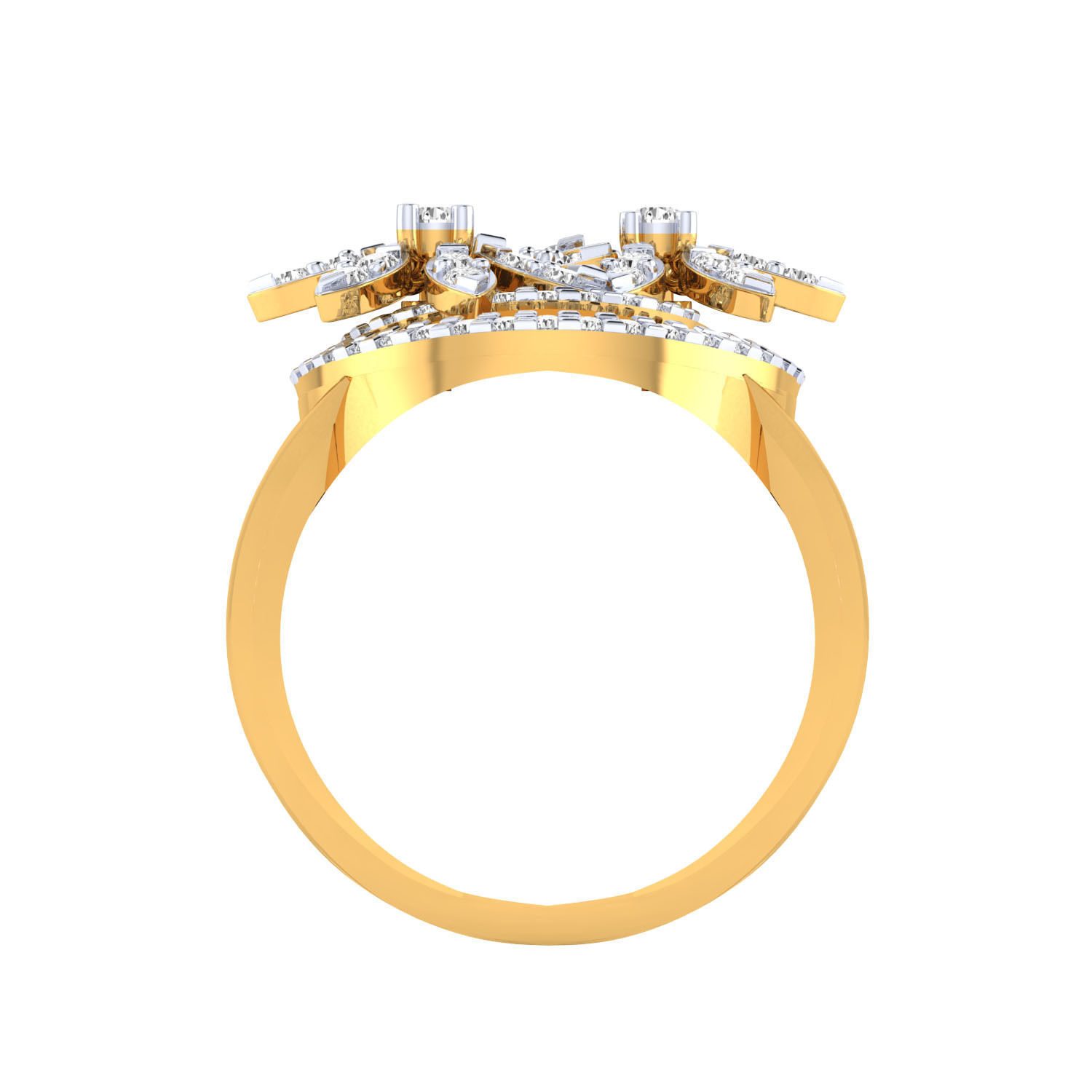 Women ring 3dm render 3D print model 3D print model_11