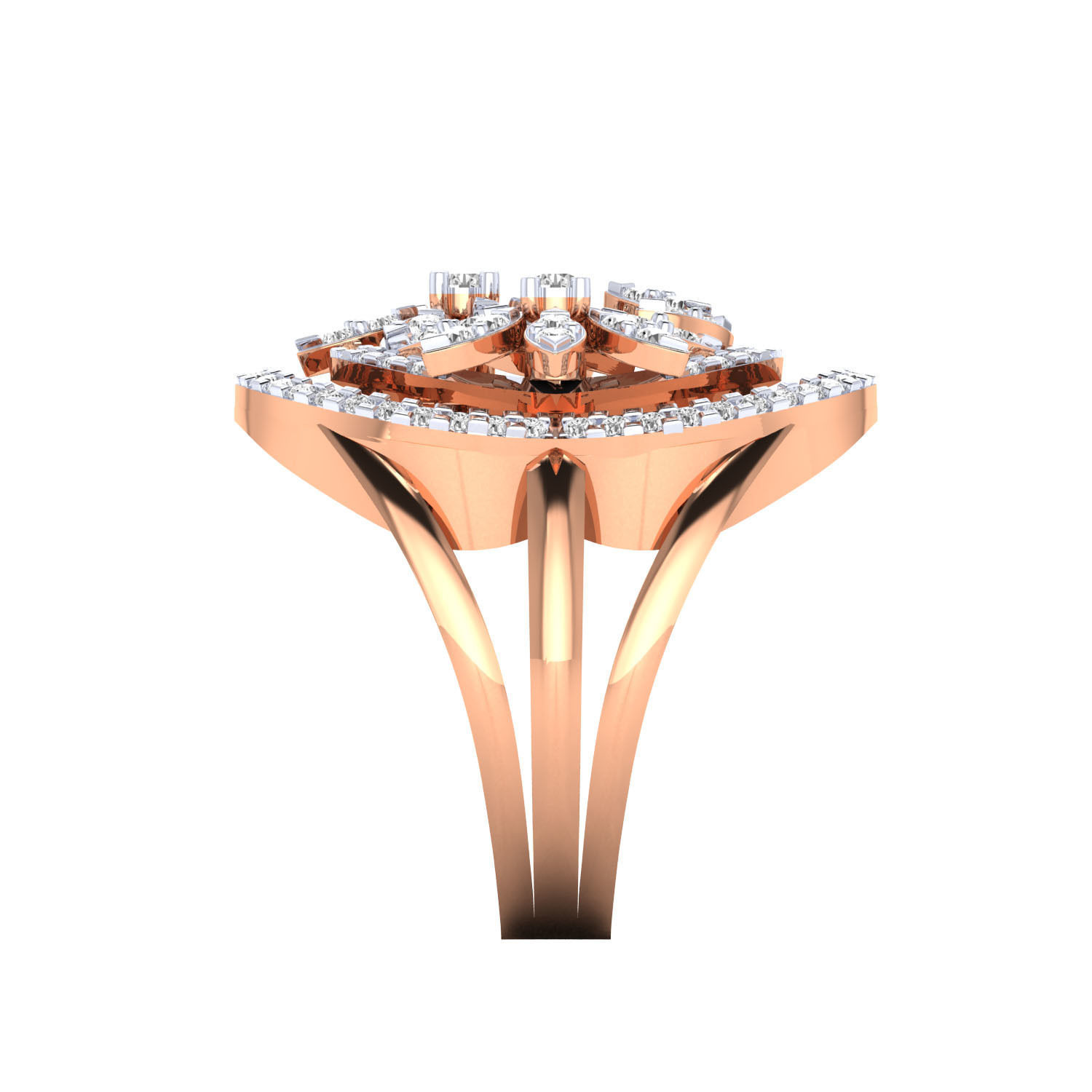 Women ring 3dm render 3D print model 3D print model_2
