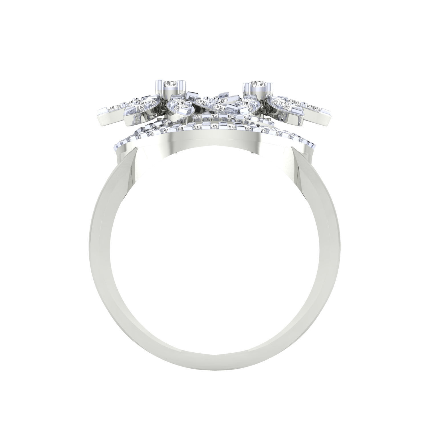 Women ring 3dm render 3D print model 3D print model_7