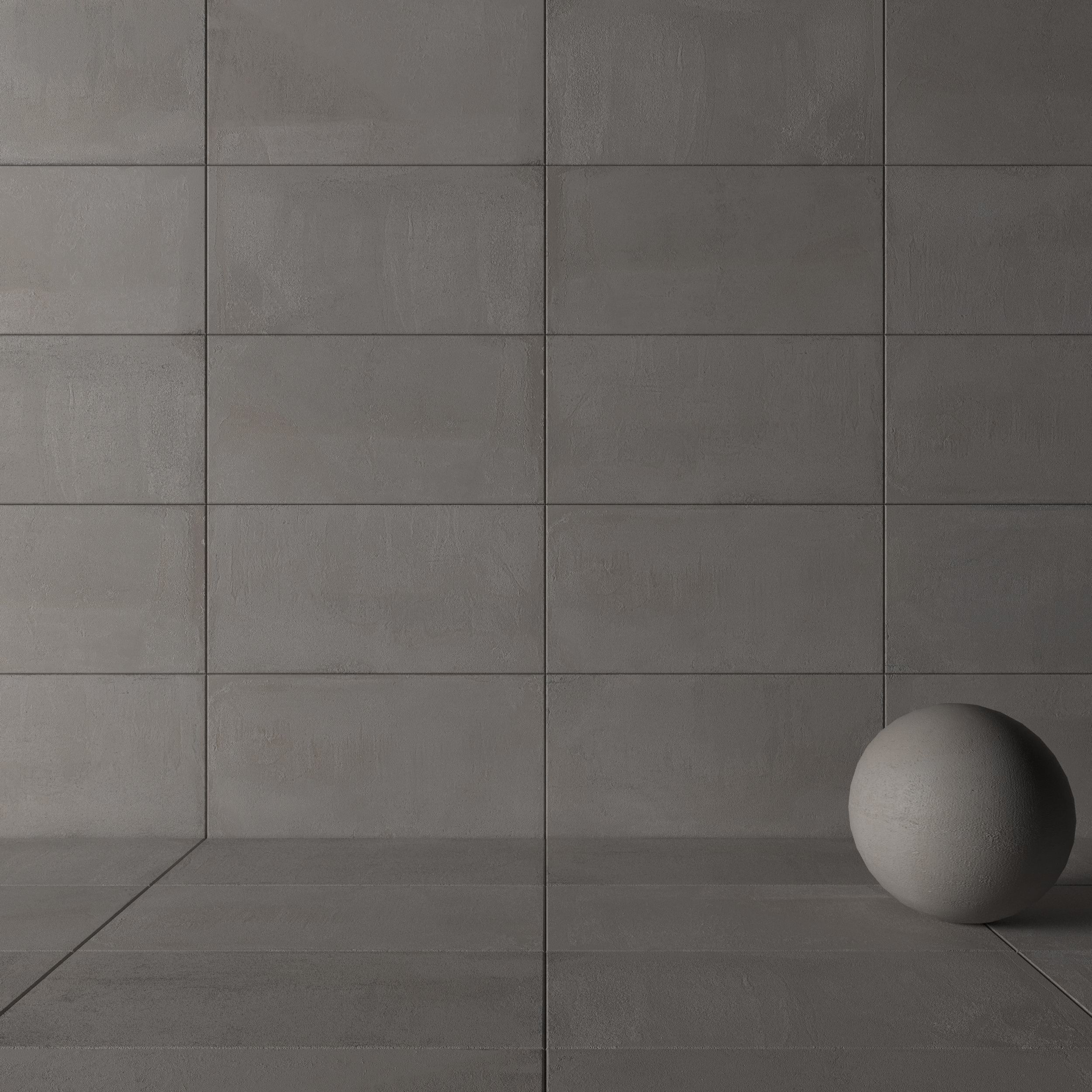 Concrete wall tiles Concrea Silver 60x120 Texture_2