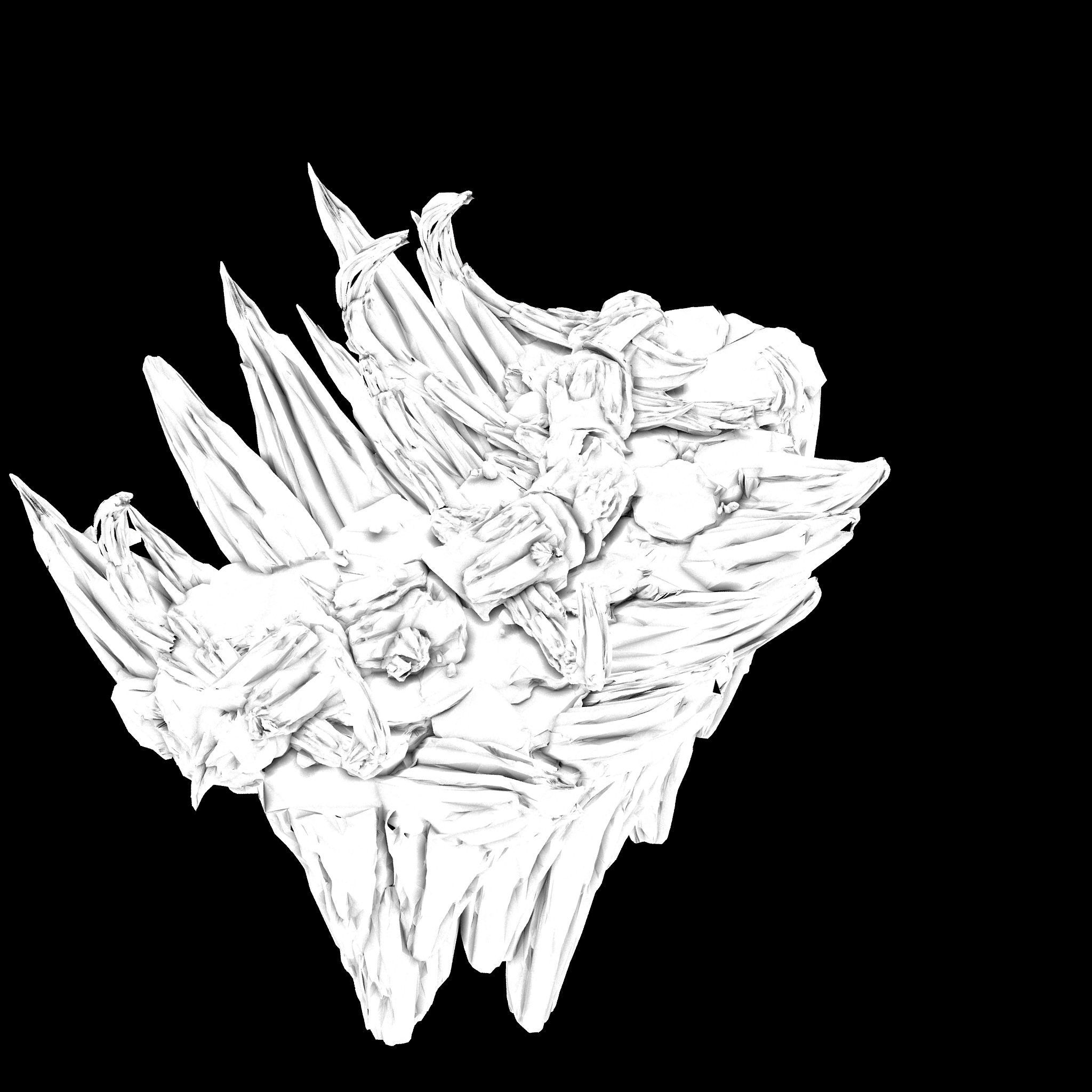 Meteor Dragon Purgatory-Section 1 Dragon Bone 3D model_2