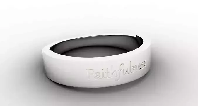 Faithfulness Ring Female Silver