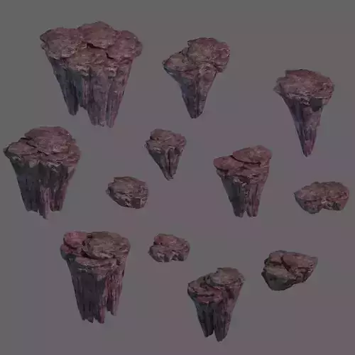 Meteor Dragon Purgatory-Independent Stone 3D model