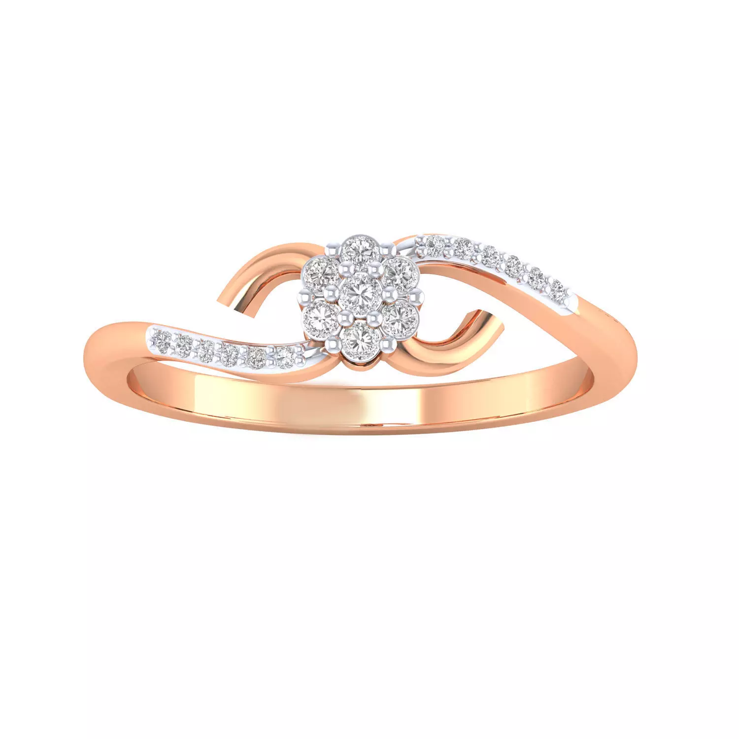 Women ring 3dm render 3D print model 3D print model_0