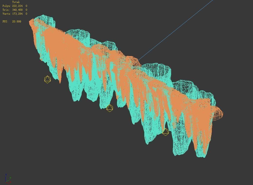 Meteor Dragon Purgatory-Front Mountain 3D model_4