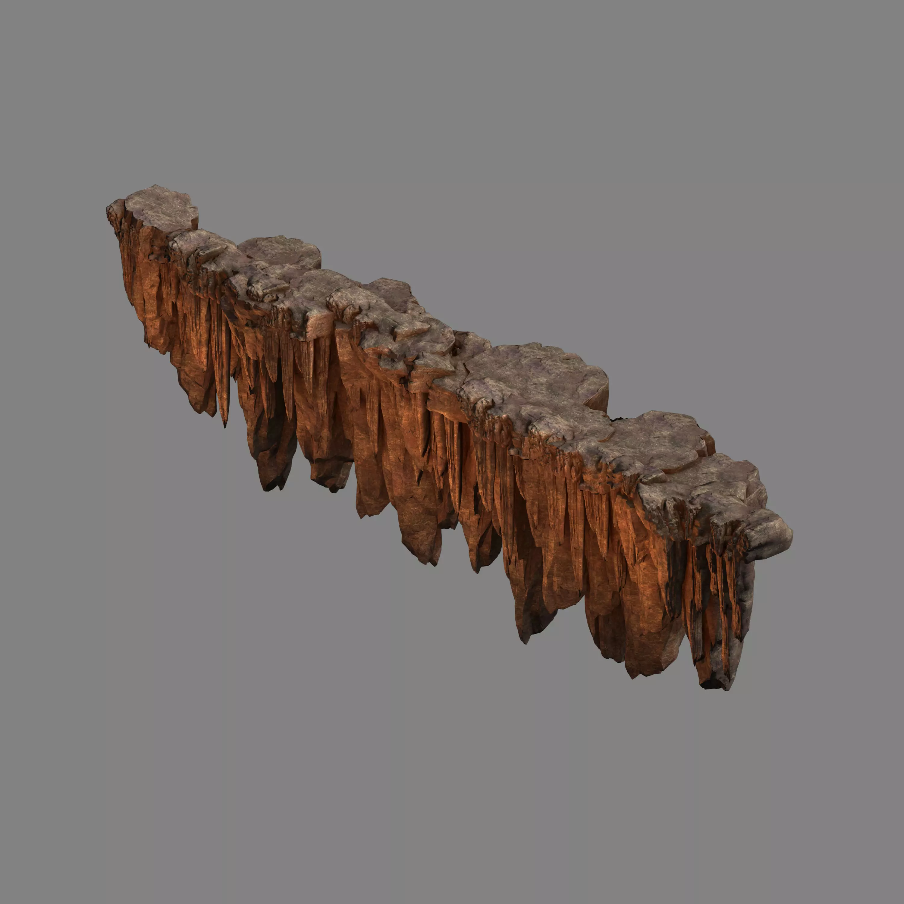 Meteor Dragon Purgatory-Front Mountain 3D model_0