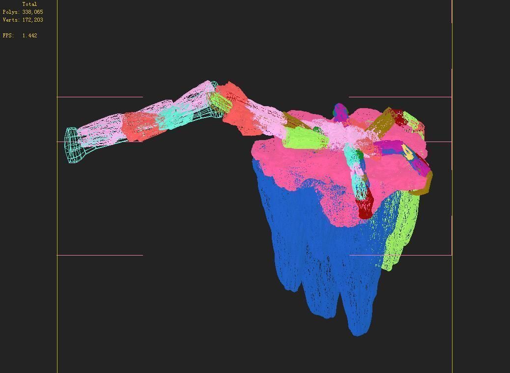 Meteor Dragon Purgatory-Claws-Rear Left 3D model_5