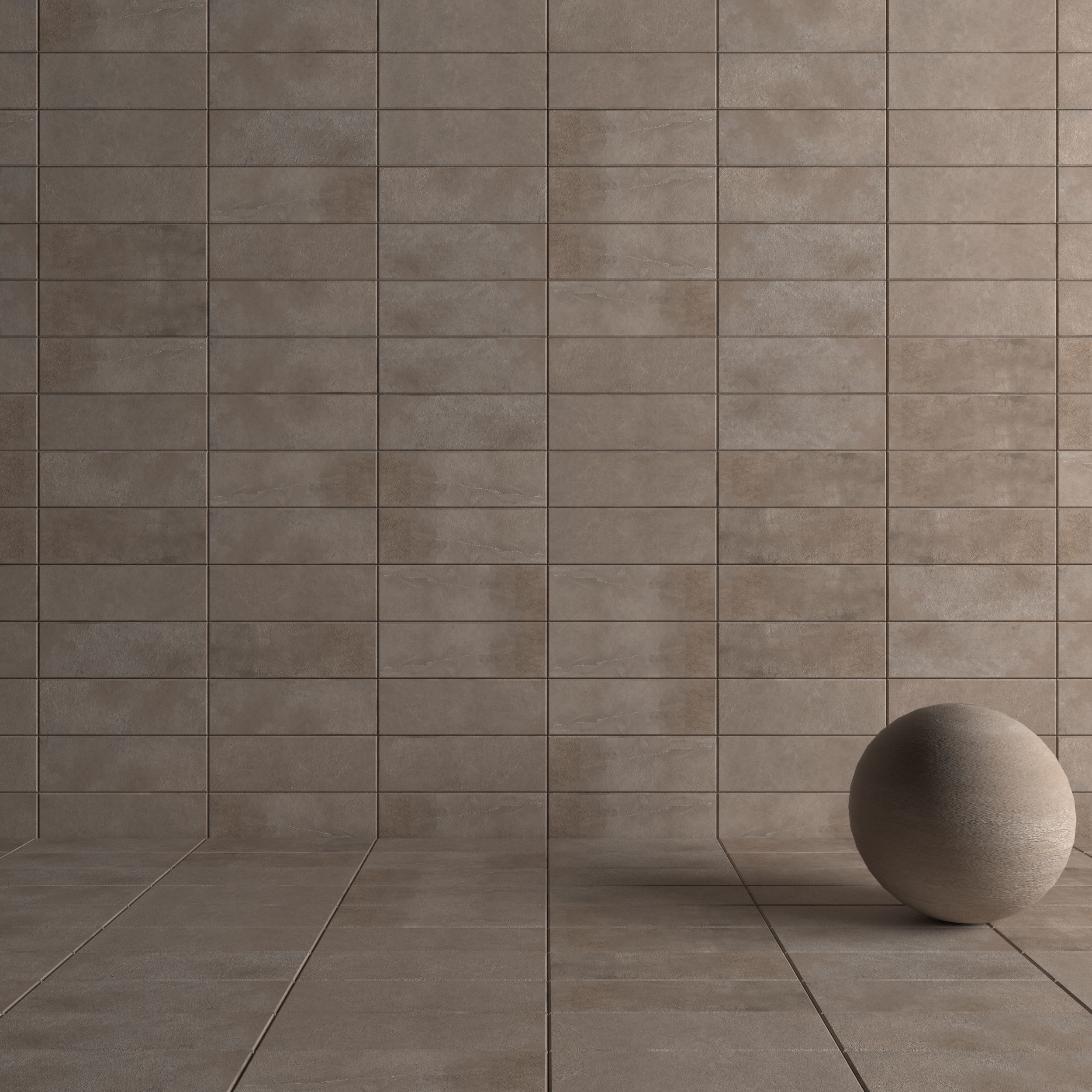 Concrete wall tiles Suite Taupe 20x60 Set 2 Texture_3