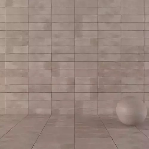 Concrete wall tiles Suite Taupe 20x60 Set 2