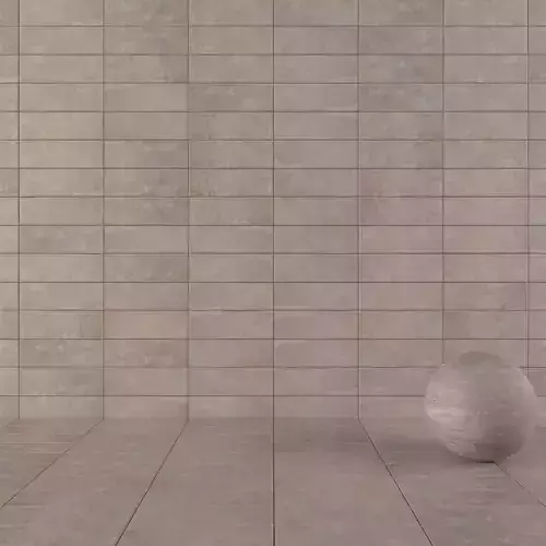 Concrete wall tiles Suite Taupe 20x60 Set 3