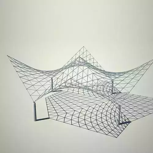 Metallic structure truss 04 modular structure