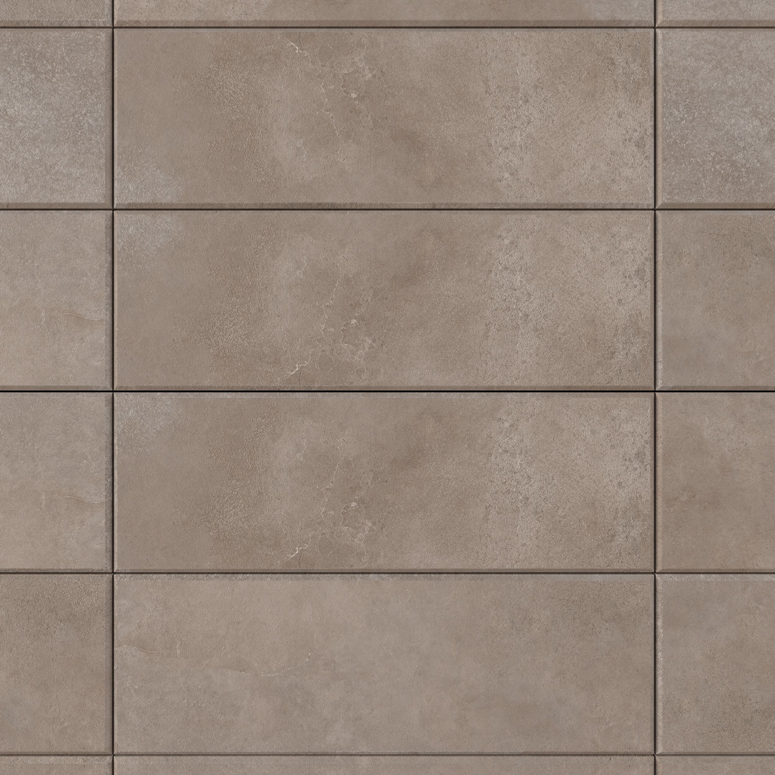 Concrete wall tiles Suite Taupe 20x60 Set 6 Texture_1