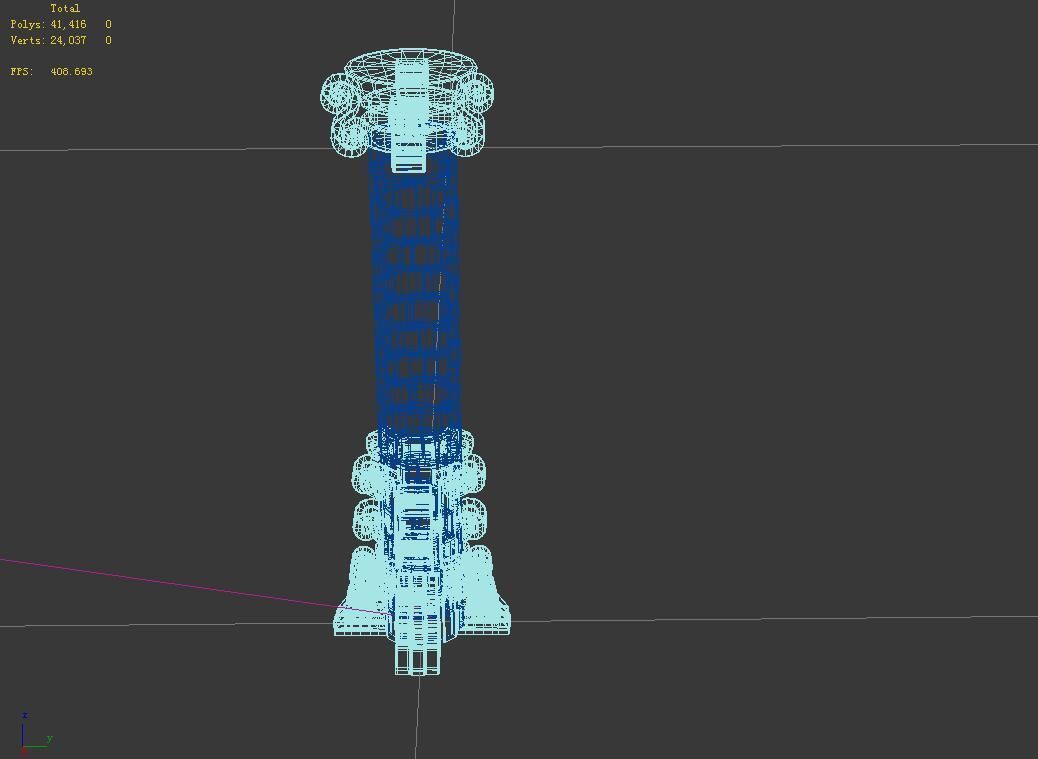 Meteorite Purgatory-Pillar 3D model_3