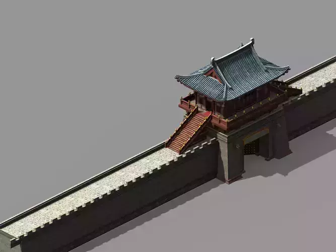 Chang an City-East City Gate 08