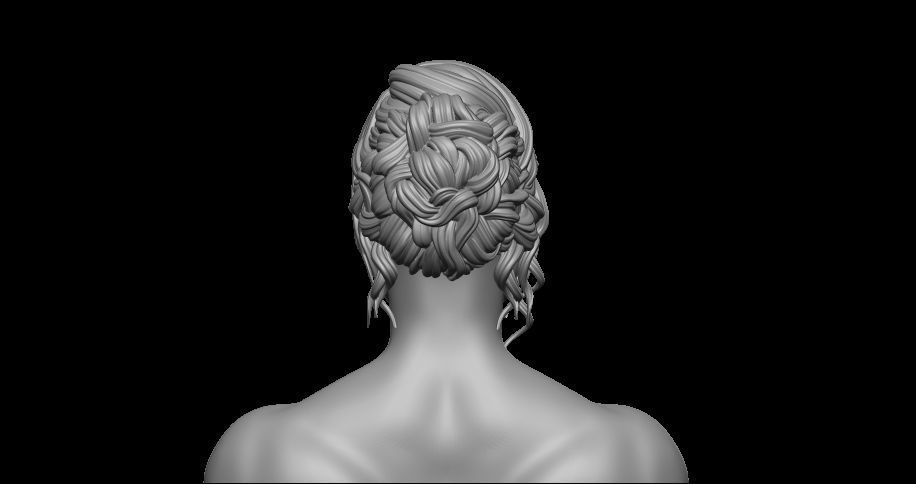 hair 3 3D model_12