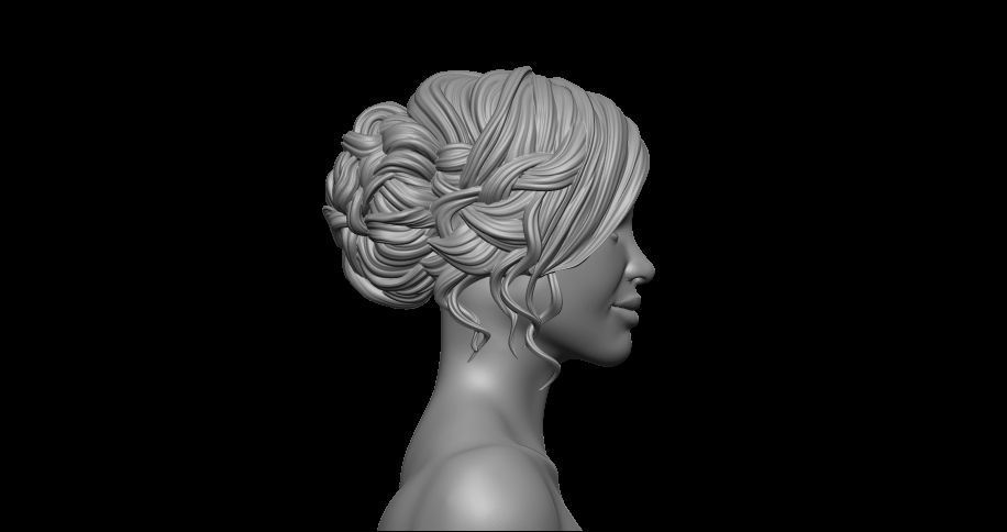 hair 3 3D model_11