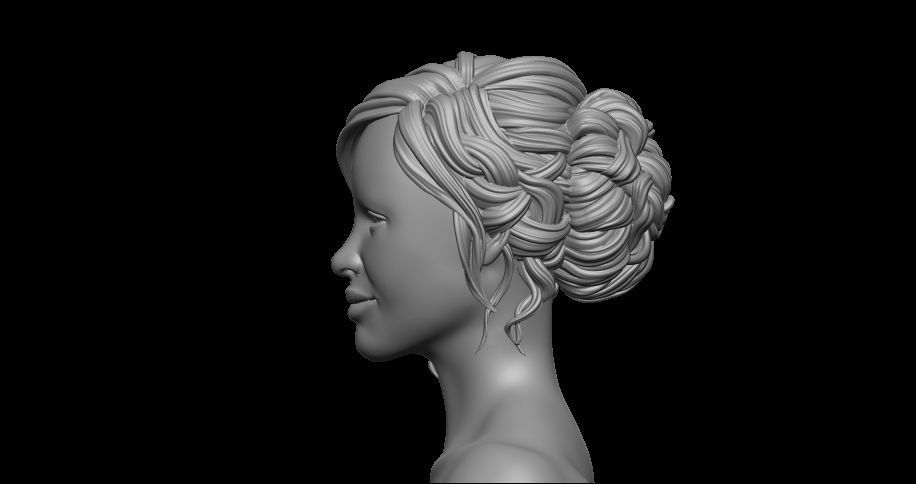 hair 3 3D model_13