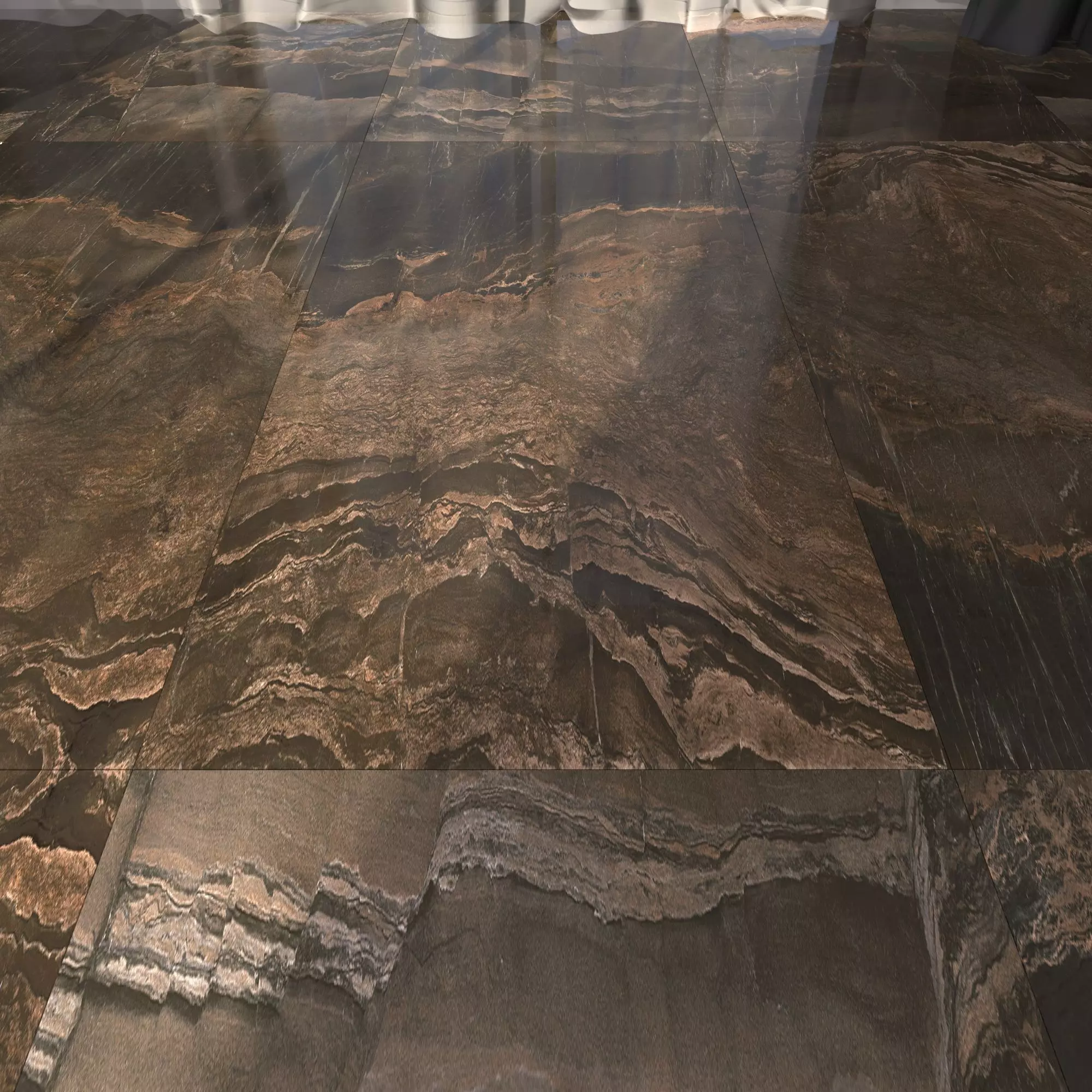 Marble Floor Museum Opera Brown 60x120 Set 2 Texture_0