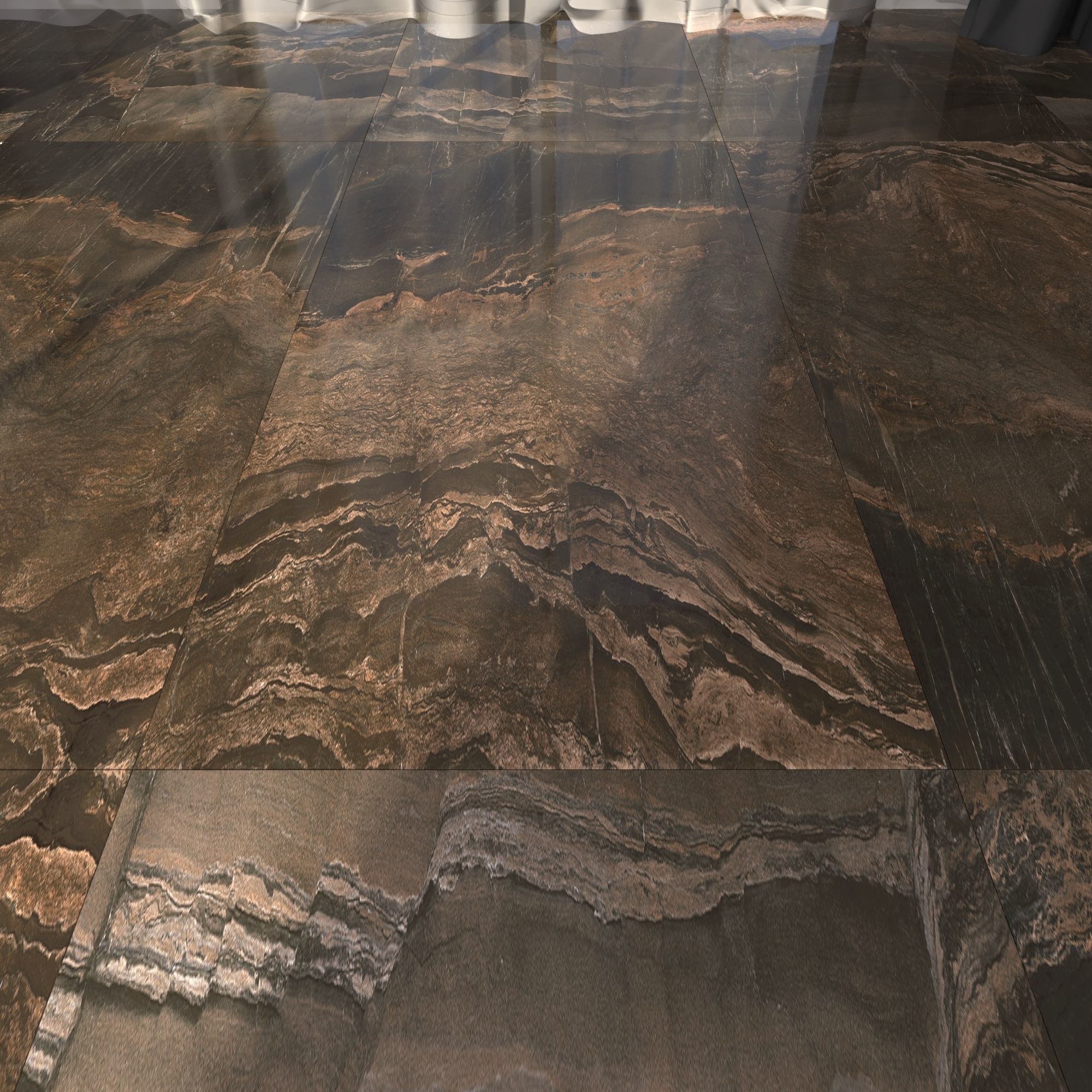 Marble Floor Museum Opera Brown 60x120 Set 2 Texture_4