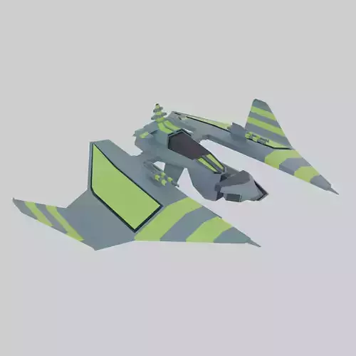 SpaceCraft sci-fi fighter