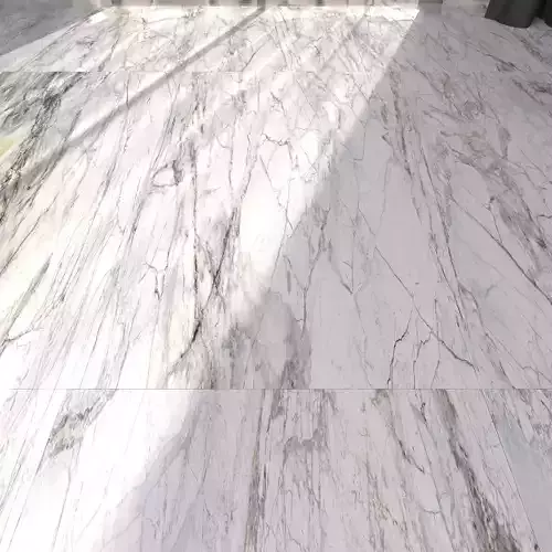 Marble Floor Museum Supreme White 60x120 Set 1