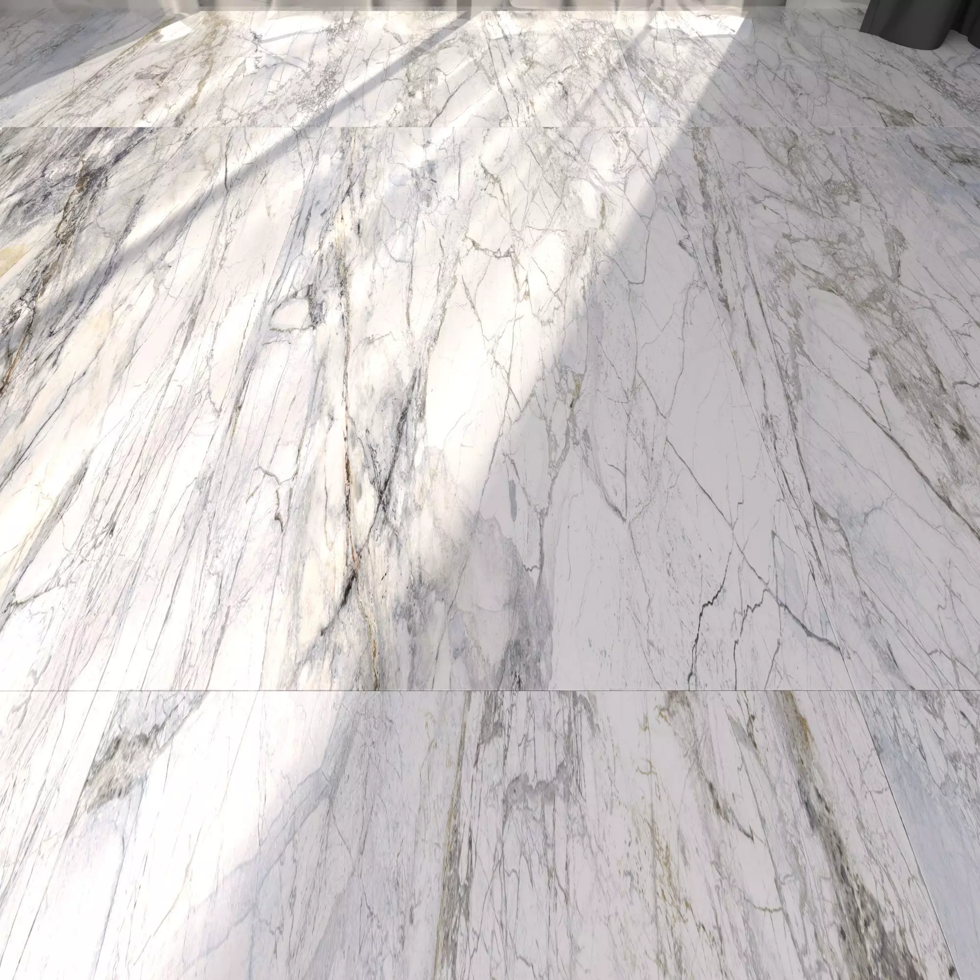 Marble Floor Museum Supreme White 60x120 Set 1 Texture_0