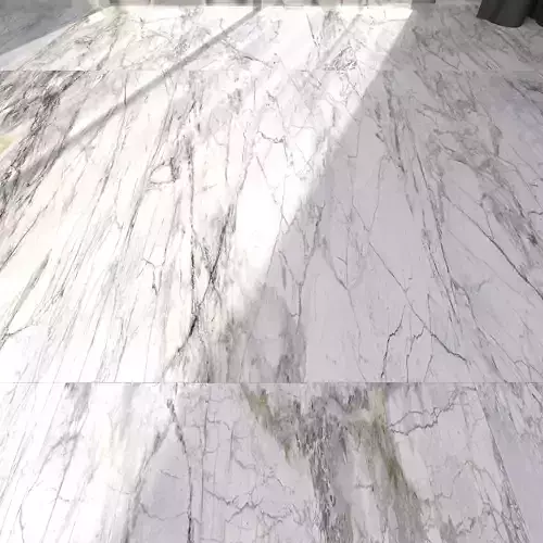 Marble Floor Museum Supreme White 60x120 Set 2