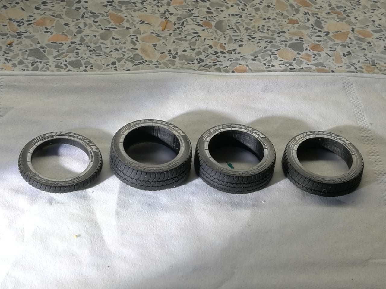 Michelin pilot SX tires 3D model_9