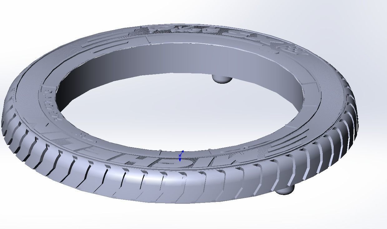 Michelin pilot SX tires 3D model_4