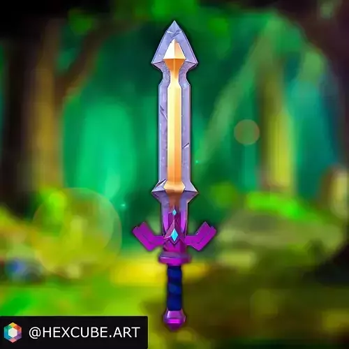 Stylized Ruppe Sword