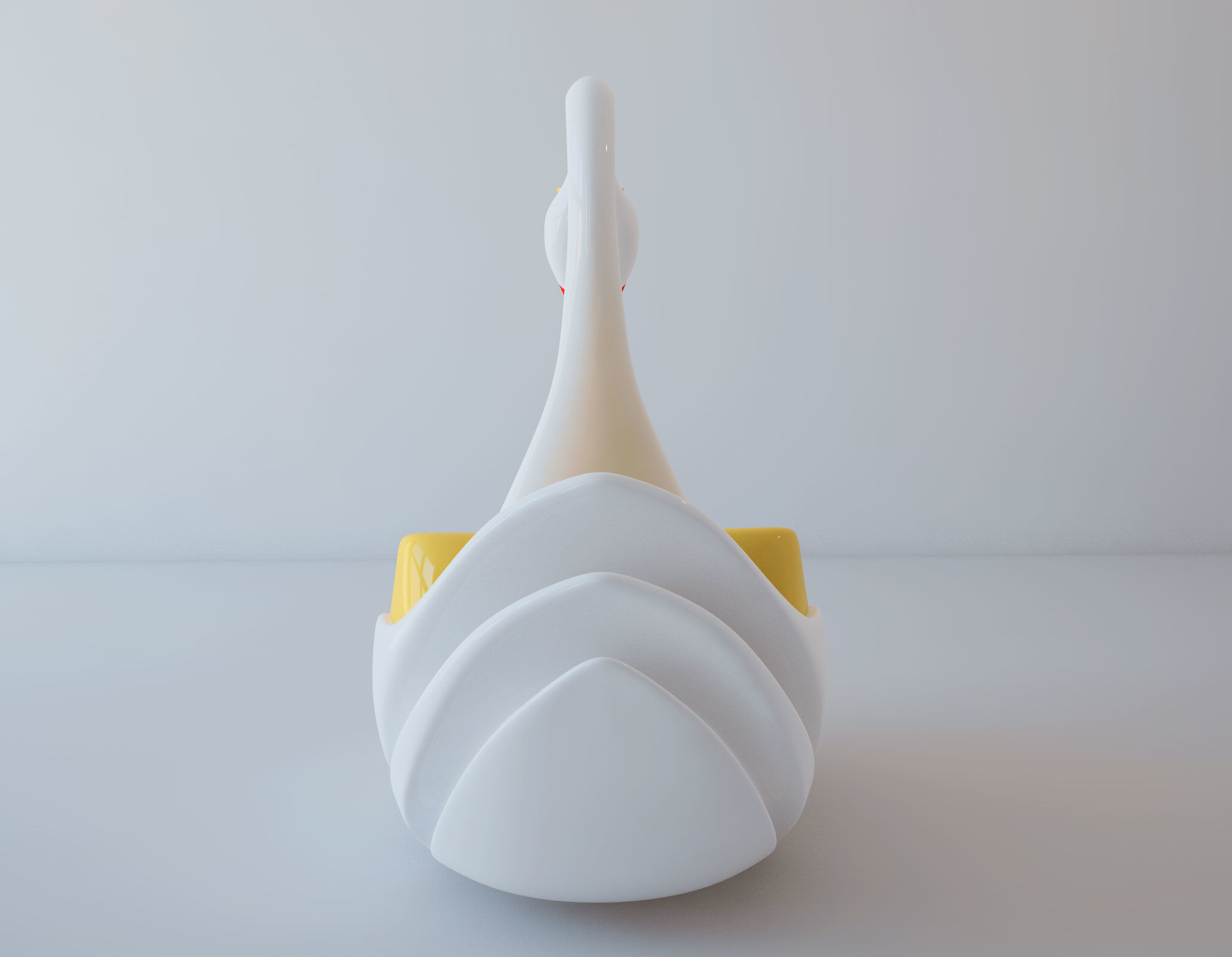 carousel swan 3d models Low-poly 3D model_5