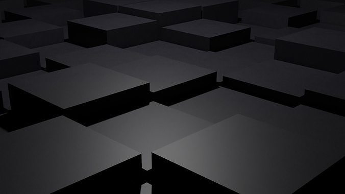 Cubes for Wallpaper free 3D model | CGTrader