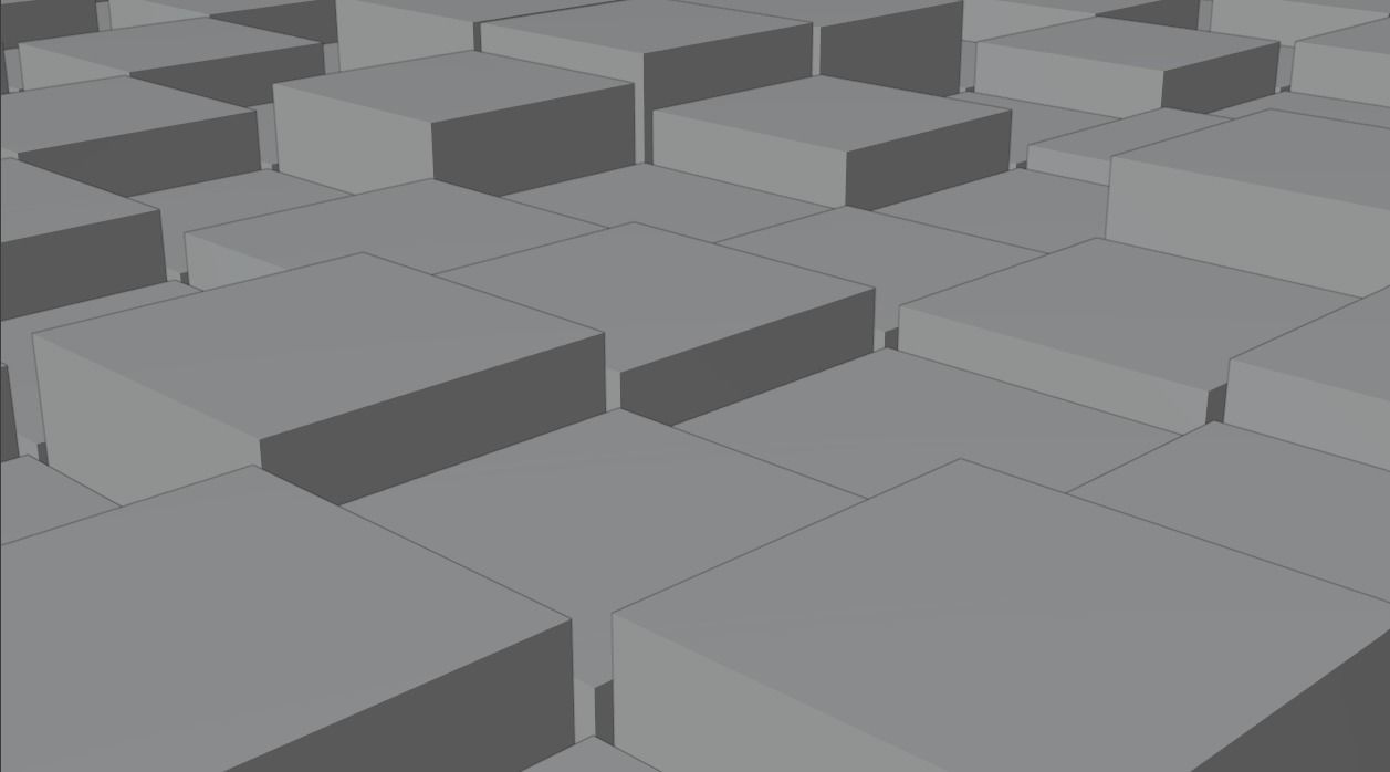 Cubes for Wallpaper Free 3D model_1