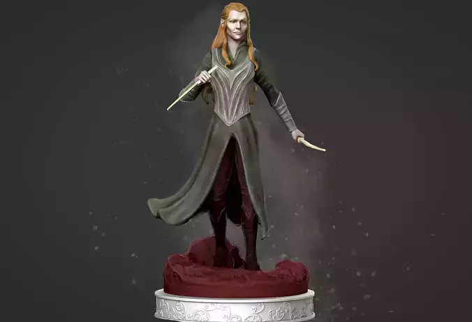Tauriel Fan Art 3D print model