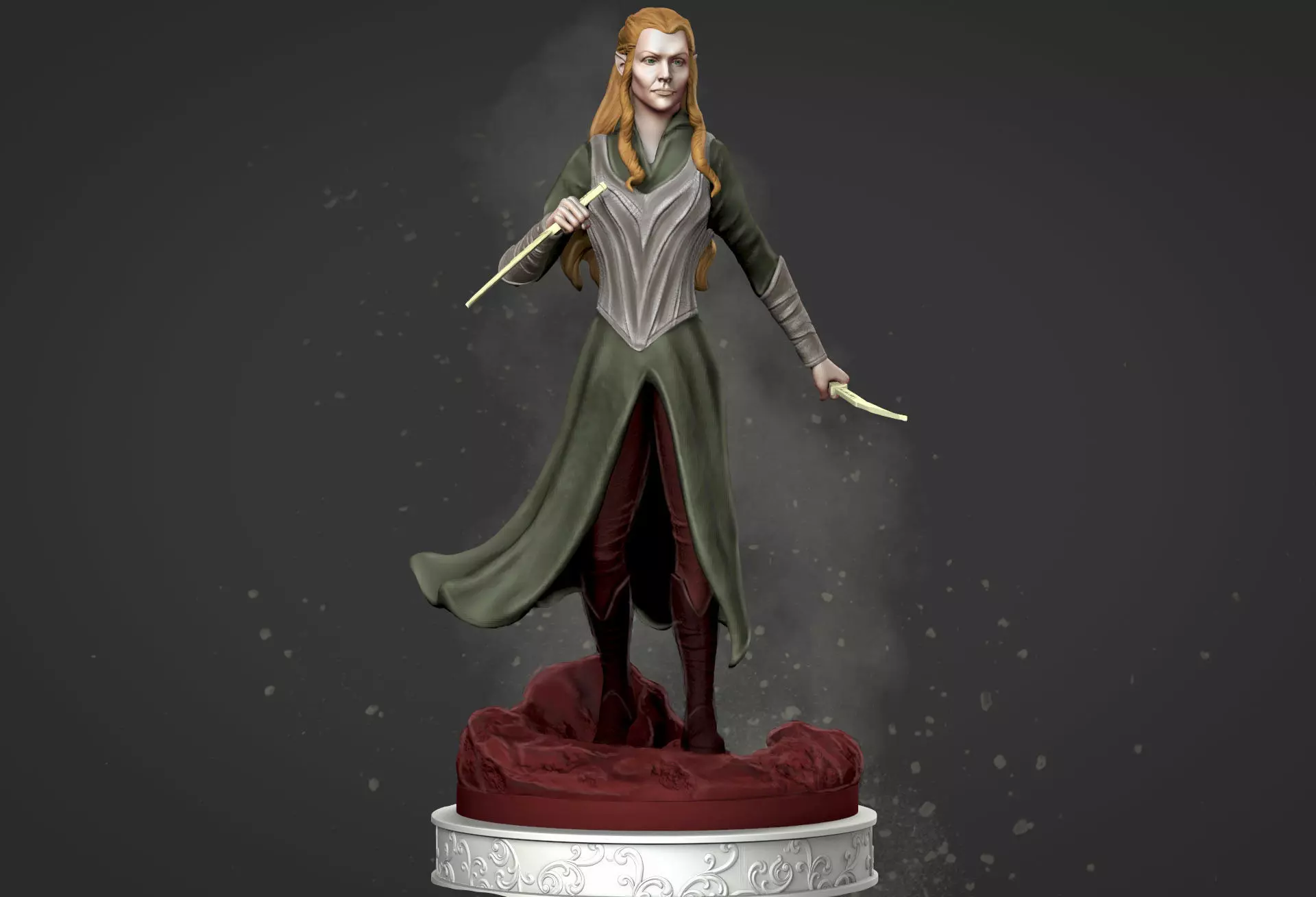Tauriel Fan Art 3D print model_0