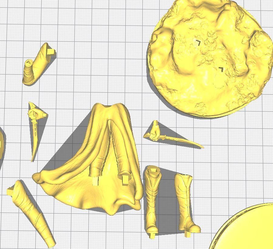 Tauriel Fan Art 3D print model_11