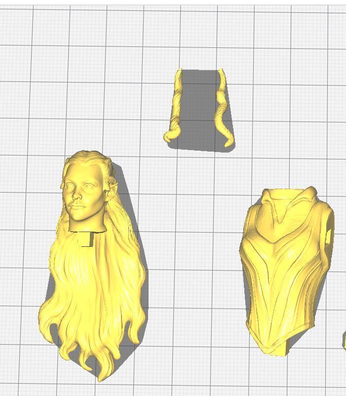 Tauriel Fan Art 3D print model_10