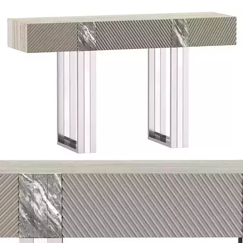 Rivera Console Table 3D model