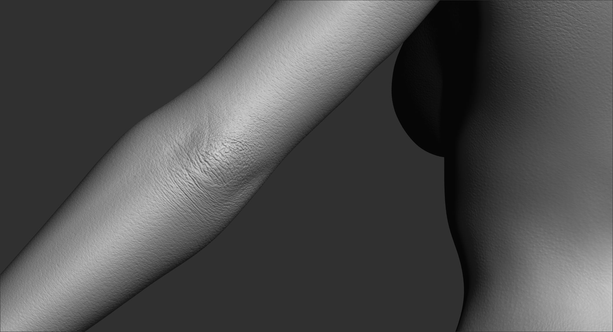 Woman - Perfect Female Body Basemesh 3D model_9