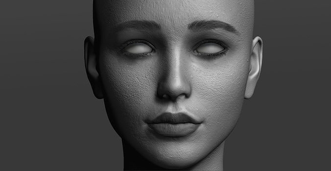 Woman - Perfect Female Body   Basemesh 3D model