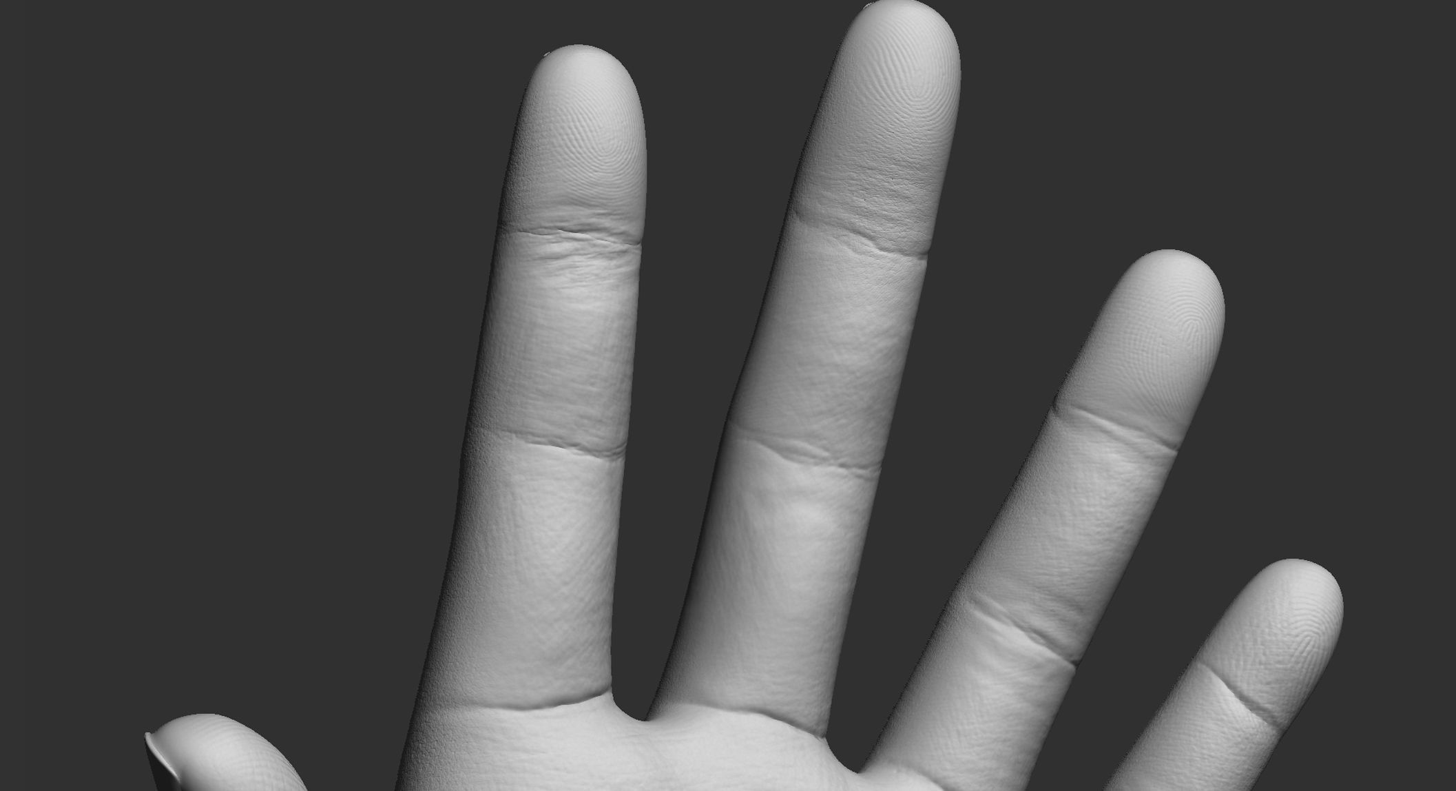 Woman - Perfect Female Body Basemesh 3D model_16